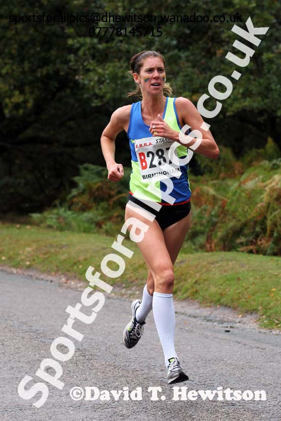 Womens 4 stage road relay, English National 6 and 4 Stage Road Relays, Sutton Park, Birmingham. Photo: David T. Hewitson/Sports for All Pics